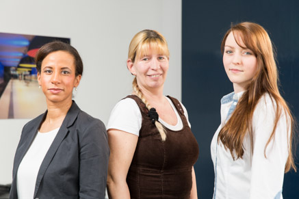 Unser Empfangsteam